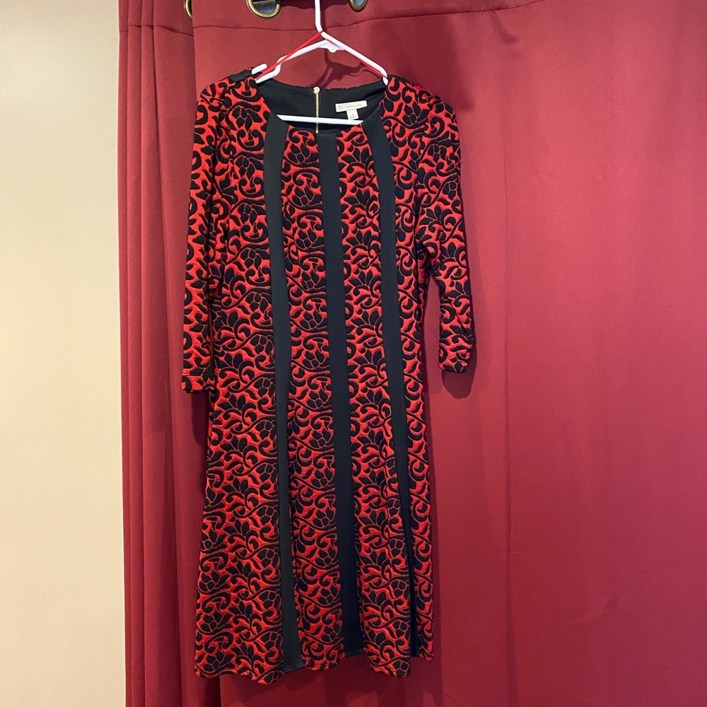 EUC 3/4 sleeve dress size 14